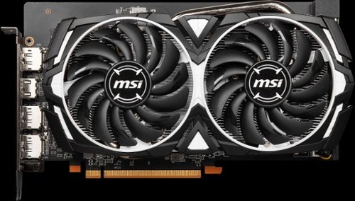MSI AMD Radeon RX 6600 ARMOR 8G- 8GB GDDR6 - PCI Express 4.0 Gaming Graphics Card - Black/Sliver WORLDWIDE DELIVERY