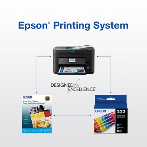 Epson T222 Combo Standard Capacity Ink Cartridge Black/Cyan