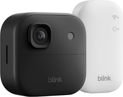 Blink - Outdoor 2K+ 2K video resolution, Color night vision, Two-way audio with noise cancellation, Smart detection - 1CAM - Black
