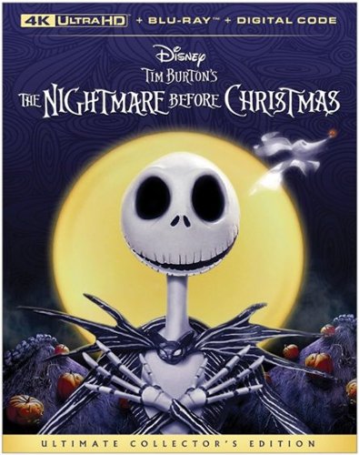 The Nightmare Before Christmas   - 4K Blu-Ray [Standard] [4K Ultra HD Blu-ray]-Front_Standard 