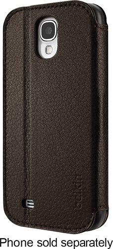  Belkin - Leather Wallet Folio for Samsung Galaxy S 4 Mobile Phones (AT&amp;T, Verizon, Sprint) - Brown