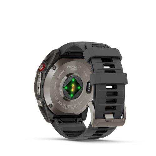 Garmin fēnix 8 Pro AMOLED Sapphire GPS Smartwatch 51mm Fiber-reinforced polymer - Titanium - (2025) BUY IN EUROPE