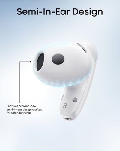 Soundcore by Anker Liberty Buds Semi-In-Ear Adaptive Noise Cancelling Bluetooth Wireless Earbuds - White HOW TO BUY