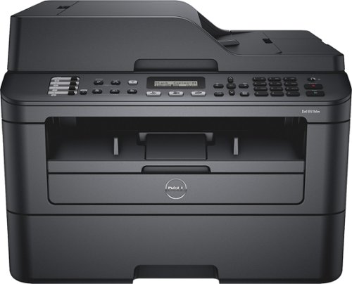 Dell - E515dn -and-White All-In-One Laser Printer - Black-Front_Standard 