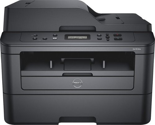  Dell - E514dw Wireless Black –and-White All-In-One Laser Printer - Black