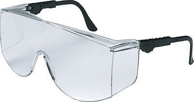 Tacoma - Anti-Fog Safety Glasses, Wraparound, Clear Lens, Pair (TC110) - Black