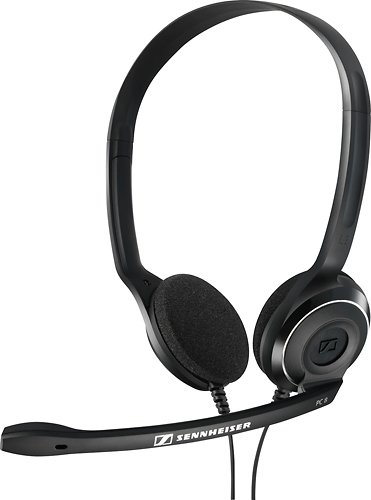  Sennheiser - PC 8 USB On-Ear Gaming Headset - Black