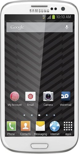  Virgin Mobile - Samsung Galaxy S III 4G No-Contract Cell Phone - White