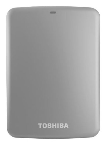  Toshiba - Canvio Connect 2TB External USB 3.0/2.0 Portable Hard Drive - Silver