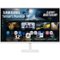 32" M70F 4K UHD Smart Monitor with Samsung Vision AI, Built In Speakers, USB-C - White-Front_Standard