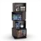 Atlantic - Rotating Cube Media Tower - Espresso-Front_Standard