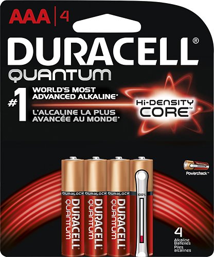  Duracell - Quantum AAA Batteries (4-Pack)
