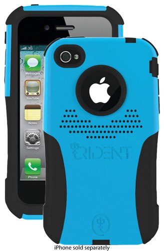 Trident - Aegis Case for Apple® iPhone® 4 and 4S - Blue