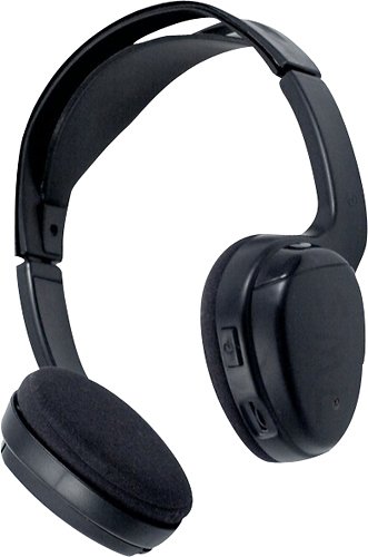  Power Acoustik - Wireless IR Headphones - Black