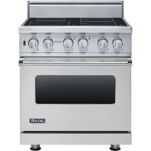  Viking Professional - VISC530 - 30&quot; Electric Induction Range - Stainless Steel