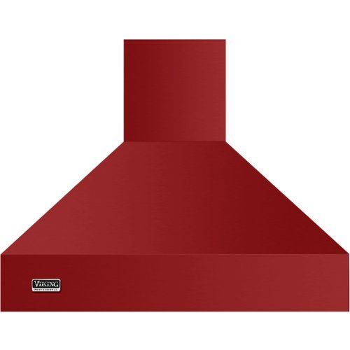 Viking 5 Series - 48 inches - Wall Range Hood - Apple Red-Front_Standard 