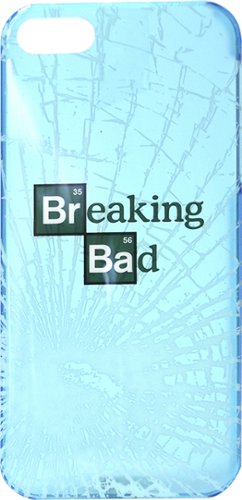  Tribeca - Breaking Bad Cracked Hard Shell Case for Apple iPhone 5 and 5s - Blue