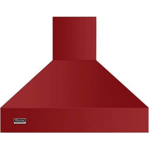 Viking 5 Series - 54 inches - Island Range Hood - Apple Red-Front_Standard 