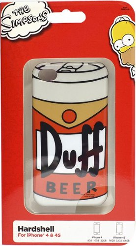  Tribeca - The Simpsons Duff Beer Can Hard Shell Case for Apple® iPhone® 5 and 5s - Blue