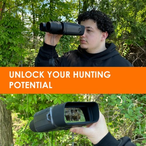 Rexing B1 Binoculars w/ Compass and Flashlight - Black BUY IN MIDDLE EAST