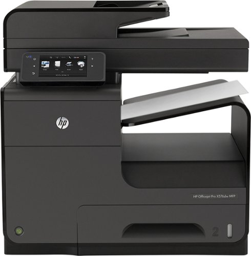  HP - Officejet Pro X576dw Wireless All-In-One Printer - Black