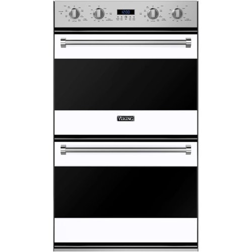 Viking - 3 Series 29.8" Built-In Double Electric Convection Wall Oven - White