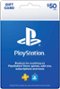 Sony - $50 PlayStation Store Gift Card-Front_Standard