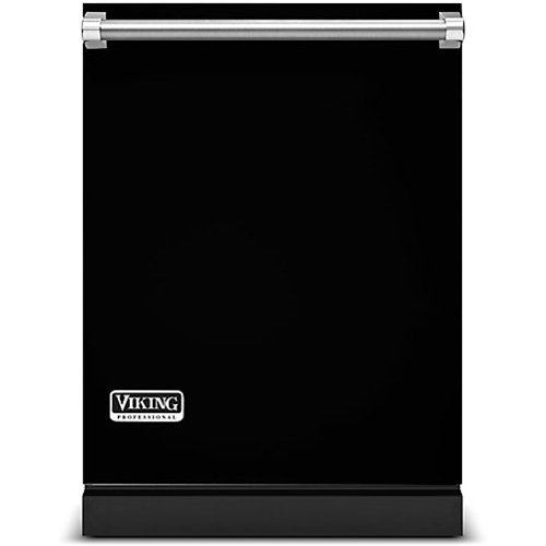 Viking - Professional Dishwasher Door Panel compatible FDW/FDB dishwashers - Black-Front_Standard 