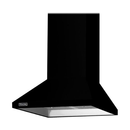 Viking - 30 inches - Wall Range Hood - Black-Front_Standard 