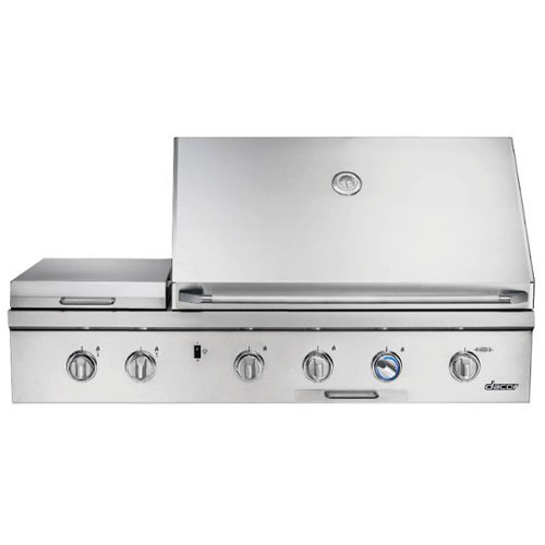 Dacor - Discovery 52" Built-In Natural Gas Grill - Stainless Steel
