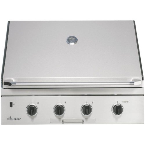 Dacor - Discovery 36" Built-In Liquid Propane Grill - Stainless Steel