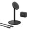 Anker - MagGo Wireless Charger (Stand) with Charger and USB-C Cable - Black-Front_Standard