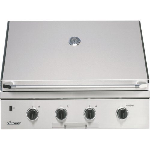 Dacor - Discovery 36" Built-In Stainless Steel Liquid Propane Grill - Stainless Steel