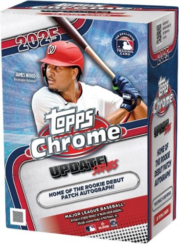 2025 Topps Chrome Update Series Baseball Blaster Box-Front_Standard 