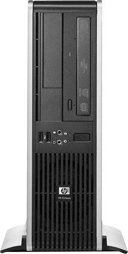  HP - Refurbished Compaq Desktop - 4GB Memory - 750GB Hard Drive - Silver/Black