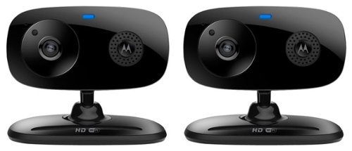 Motorola - Wireless Home Video Monitors (2-Pack) - Black