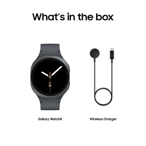 Samsung Galaxy Watch8 Aluminum Smartwatch 40mm LTE - Free 2 years data and texting included - Graphite - (2025) BUY IN SINGAPORE