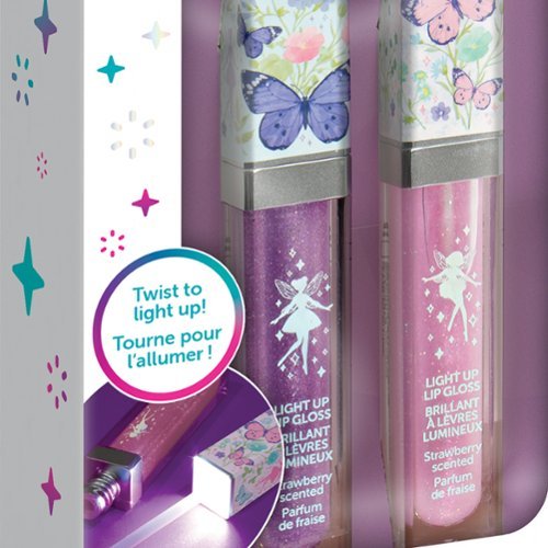 Make It Real 3C4G Fairy Garden Light-Up Lip Gloss Duo, 2 Pieces, Tweens & Girls Ages 8+ HOW TO BUY