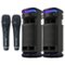 Sony - ULT TOWER 10 Party Speaker - SRSULT1000 Two (2) Speaker Bundle - Black-Front_Standard
