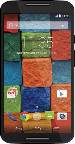  Motorola - Moto X (2nd Generation) 4G LTE Cell Phone - Black (Verizon)