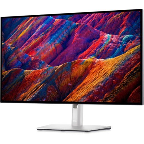 Dell - UltraSharp 27" LCD 4K UHD Monitor (DisplayPort, USB, HDMI) - Black, Silver