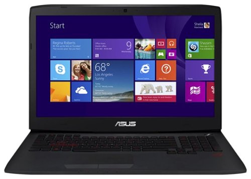  ASUS - ROG 17.3&quot; Laptop - Intel Core i7 - 32GB Memory - 1TB Hard Drive + 512GB Solid State Drive - Black/Red