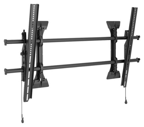 Chief - XLARGE FUSION MICRO ADJUST TILT WALL MOUNT - Black-Front_Standard 
