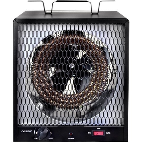 NewAir - Electric Fan Heater - Black