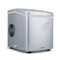 NewAir - 12" 28-lb Portable Ice Maker - 3 Ice Sizes - Silver-Front_Standard 