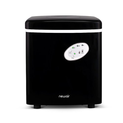  NewAir - 12&quot; 28-lb Portable Ice Maker - 3 Ice Sizes - Black