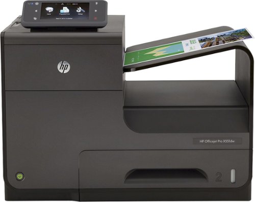  HP - Officejet Pro X551dw Wireless Printer - Black