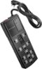 Dynex™ - 12-Outlet/2-USB Surge Protector Strip - Black-Front_Standard