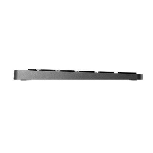 Adesso Multi OS Bluetooth Scissor Switch Keyboard with CoPilot AI Hotkey - Black and Grey WHERE TO BUY