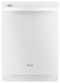 Whirlpool - Gold 24" Tall Tub Built-In Dishwasher - White-Front_Standard 